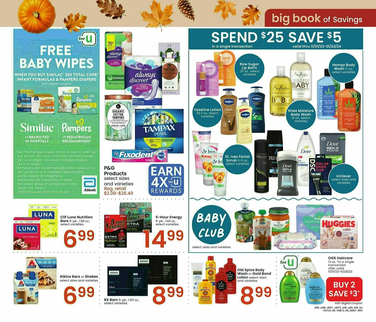 Albertsons Big Book of Savings Weekly Ad from October 31