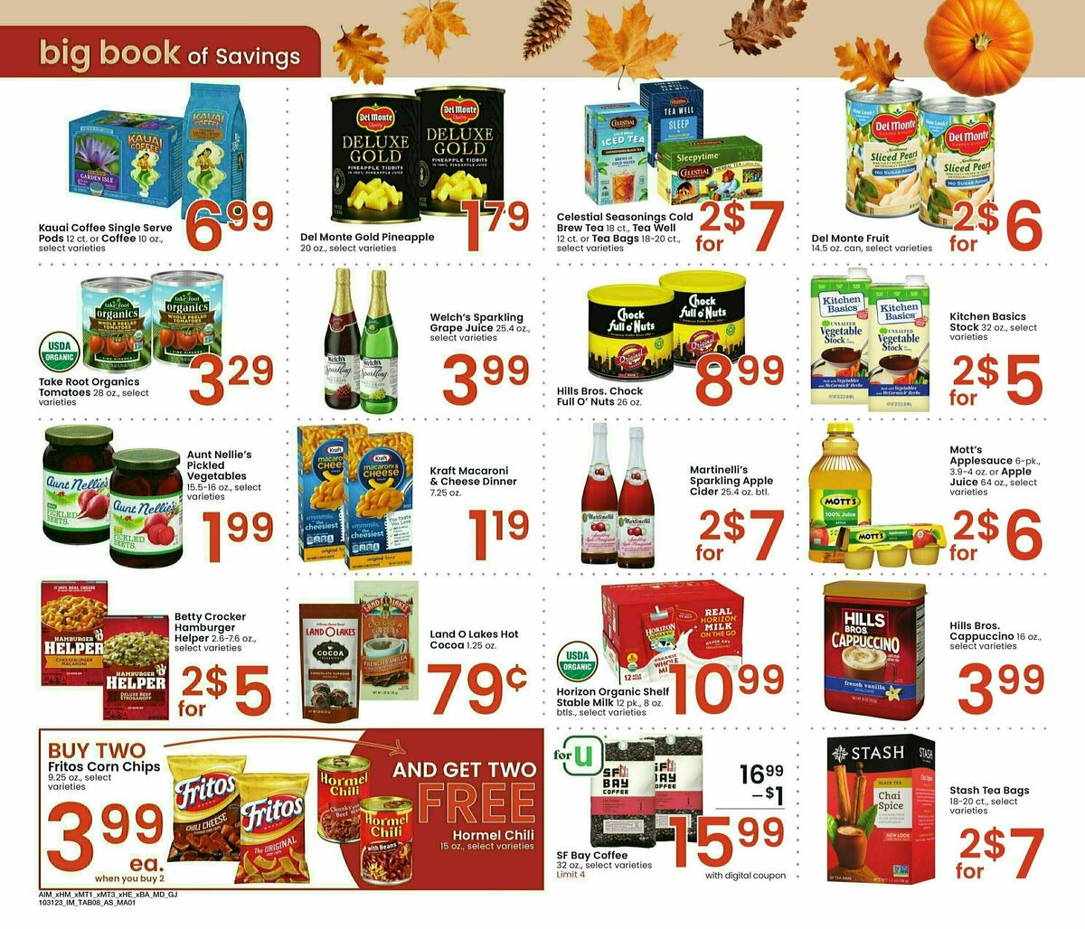 Albertsons Big Book of Savings Weekly Ad from October 31