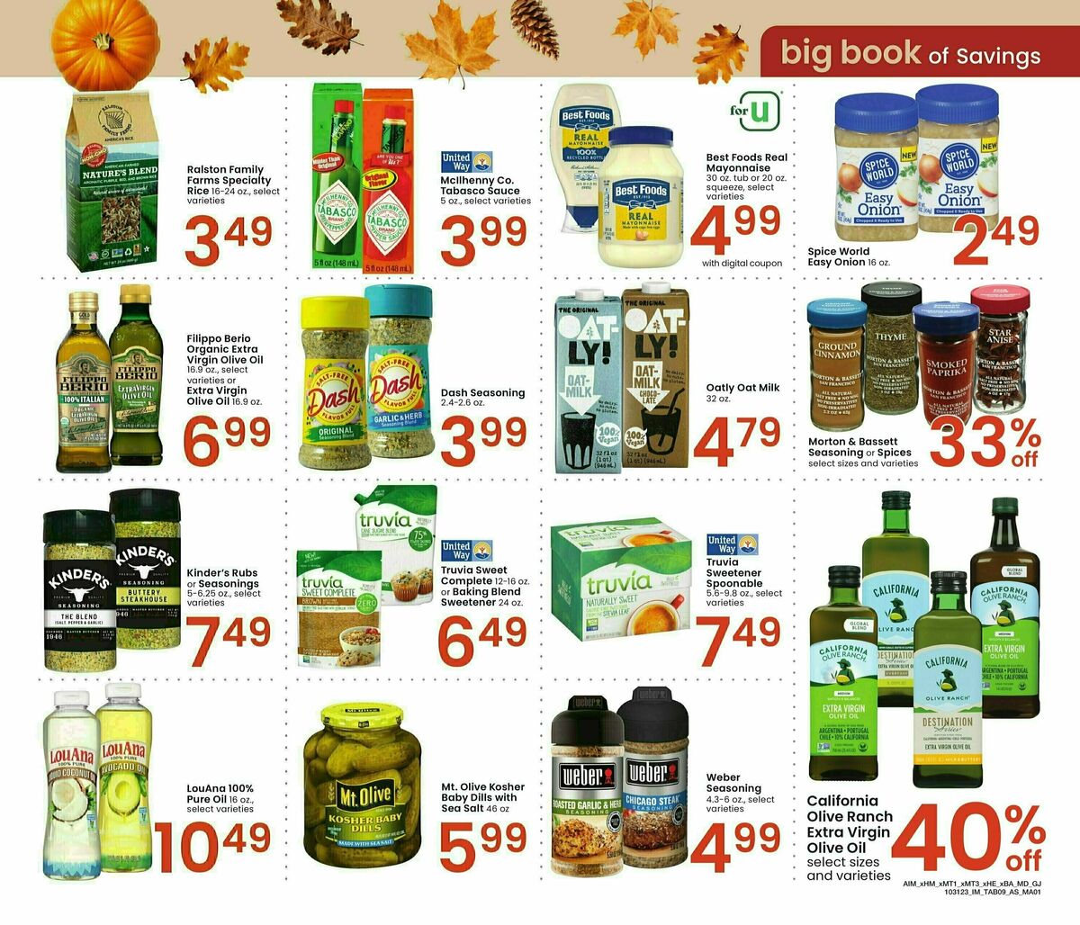 Albertsons Big Book of Savings Weekly Ad from October 31