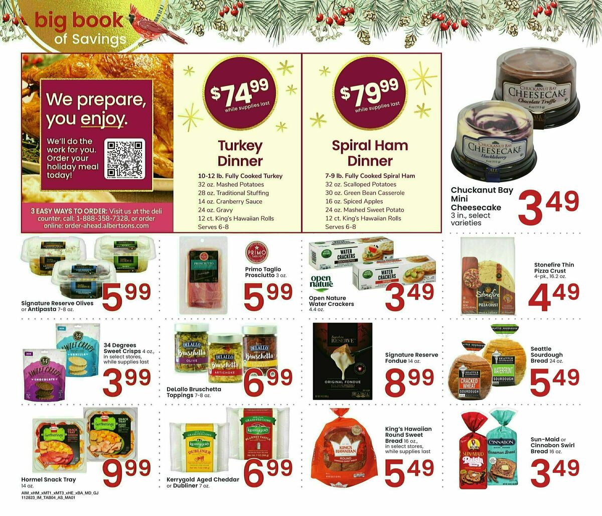 Albertsons Big Book of Savings Weekly Ad from November 28