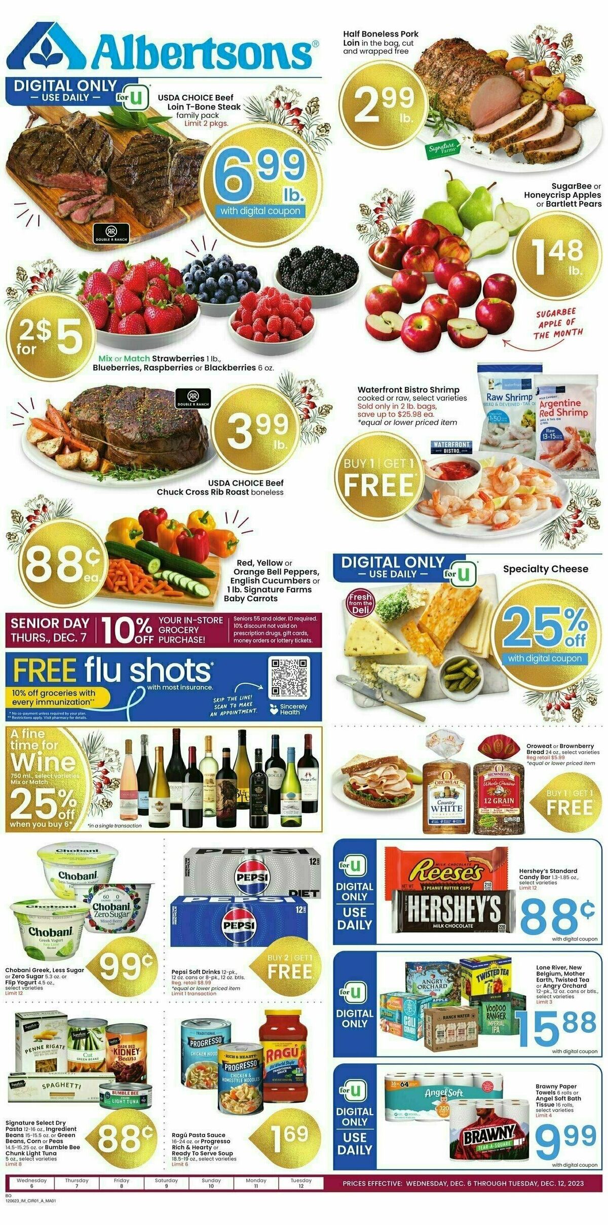 Albertsons Weekly Ad from December 6