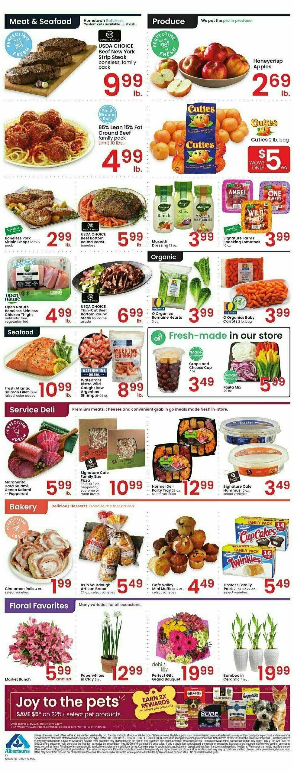 Albertsons Weekly Ad from December 27