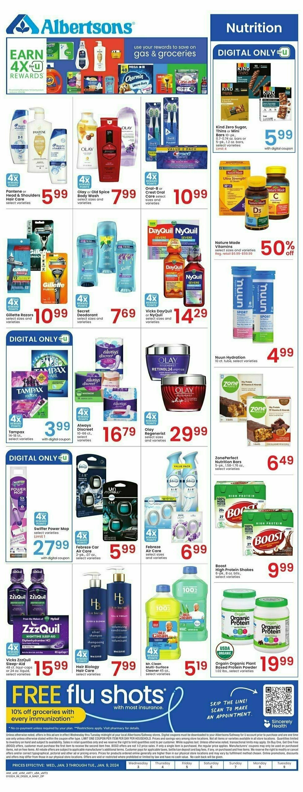 Albertsons Weekly Ad from January 3