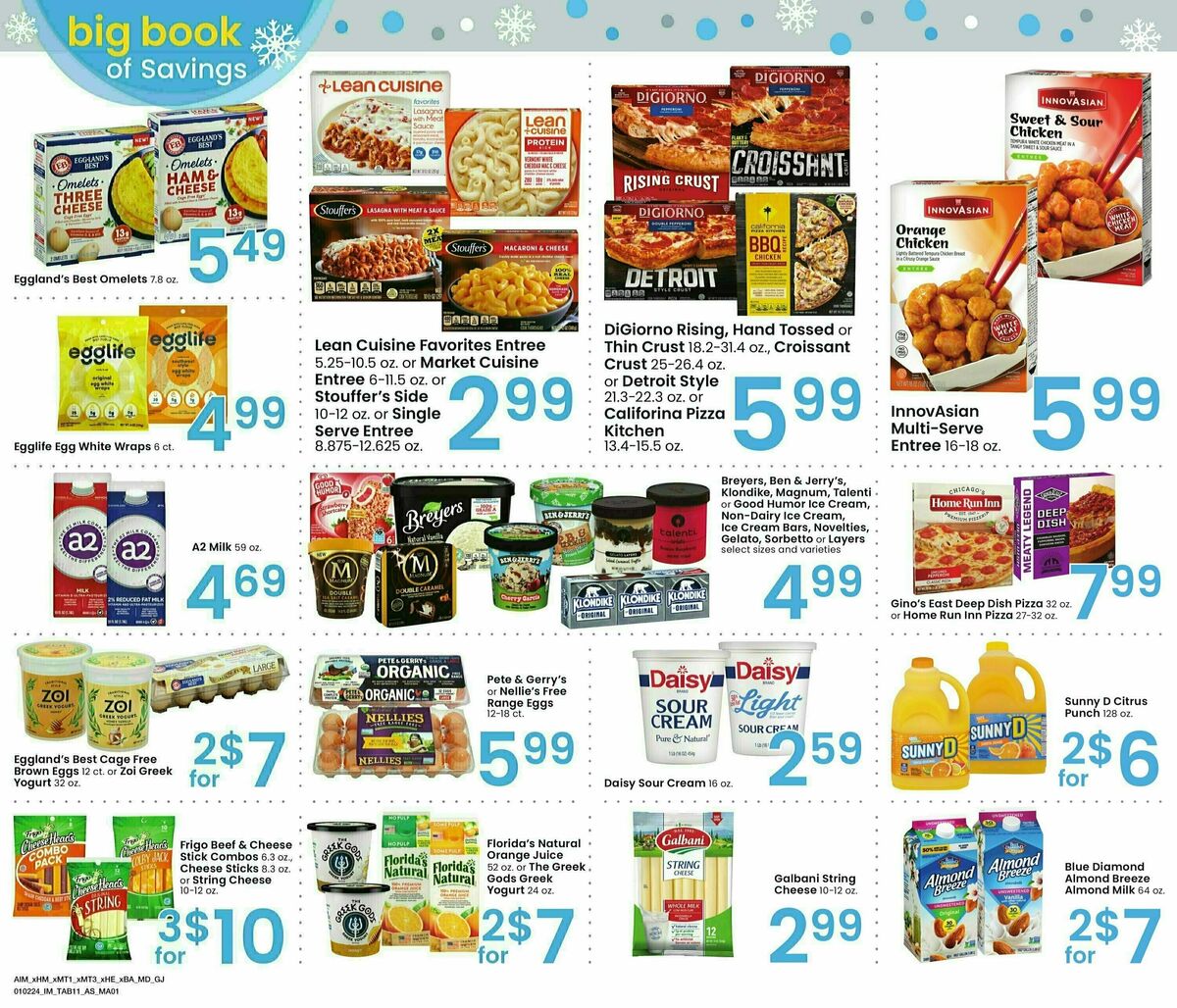 Albertsons Big Book of Savings Weekly Ad from January 2