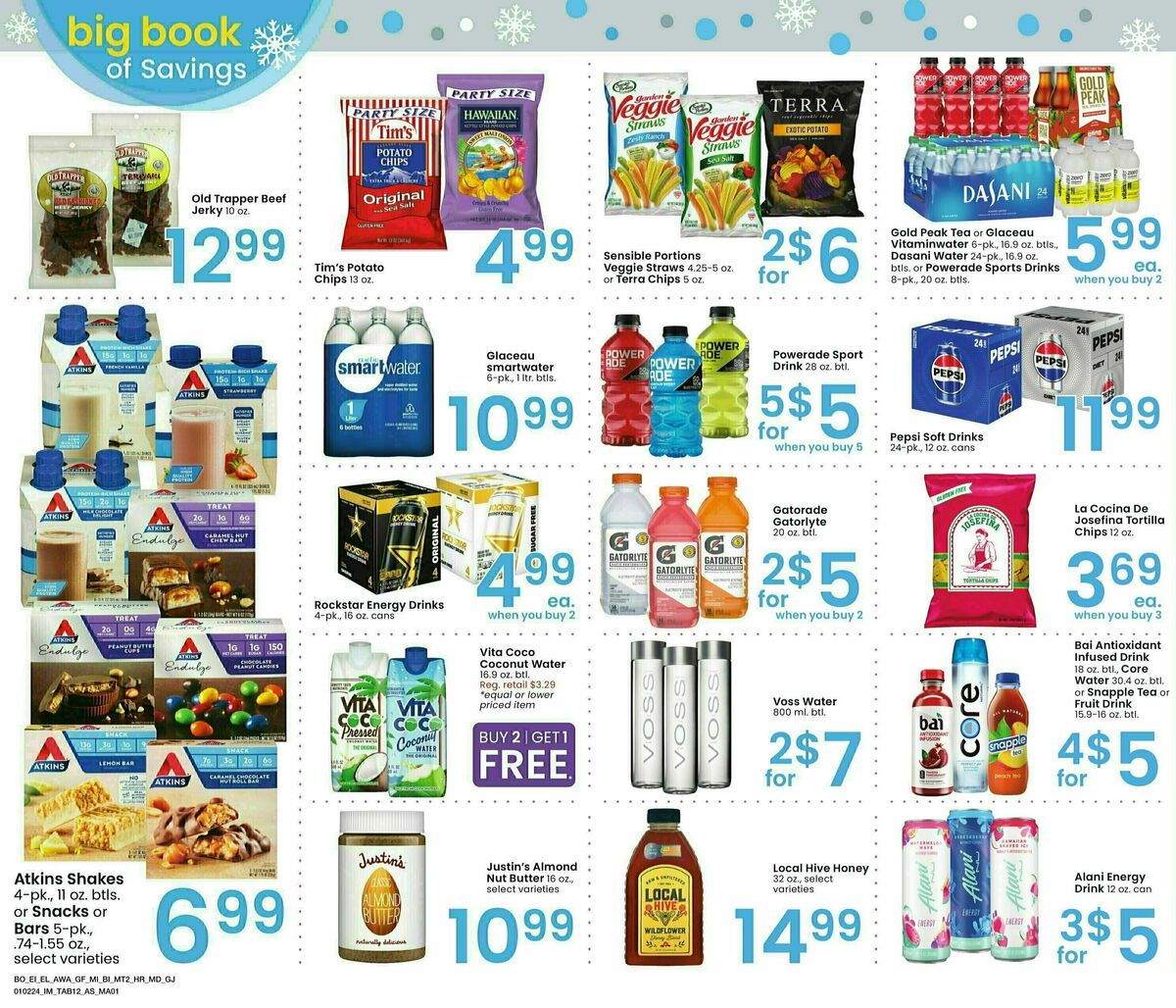 Albertsons Big Book of Savings Weekly Ad from January 2