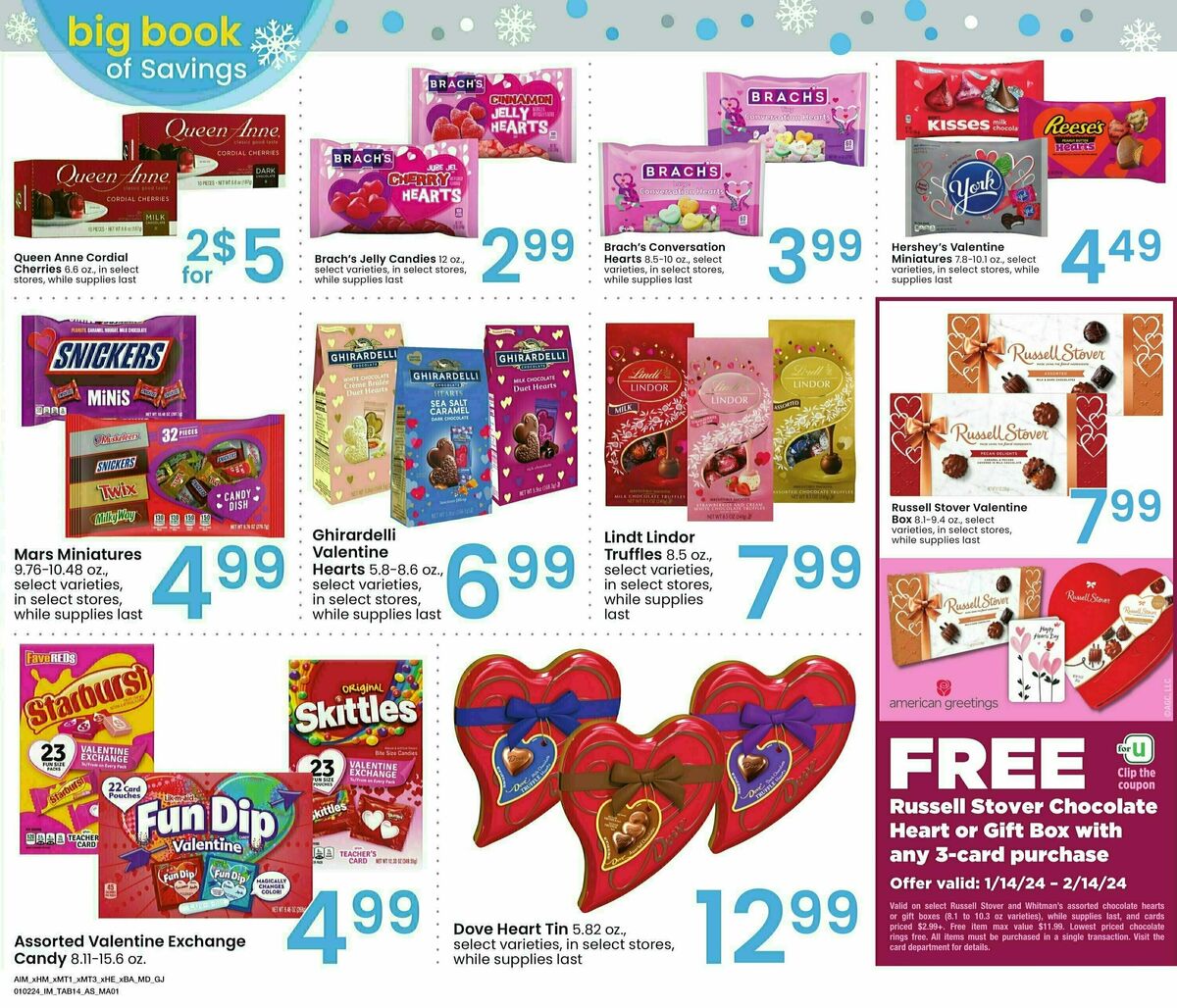 Albertsons Big Book of Savings Weekly Ad from January 2