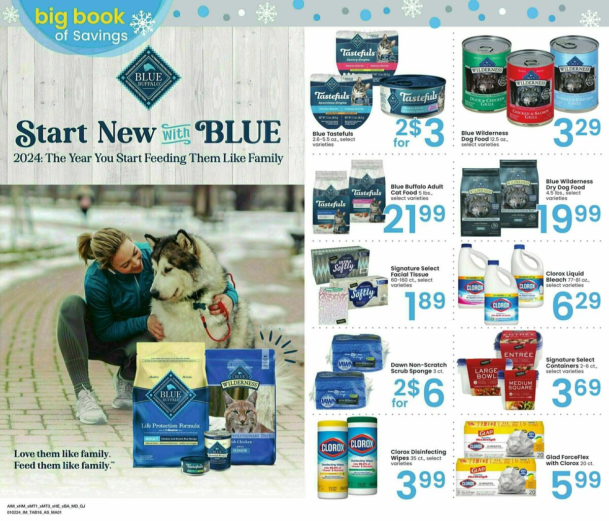 Albertsons Big Book of Savings Weekly Ad from January 2