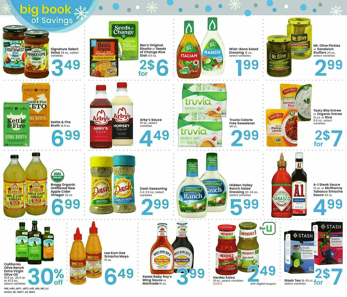 Albertsons Big Book of Savings Weekly Ad from January 2