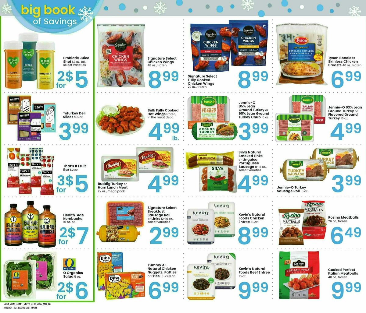 Albertsons Big Book of Savings Weekly Ad from January 2