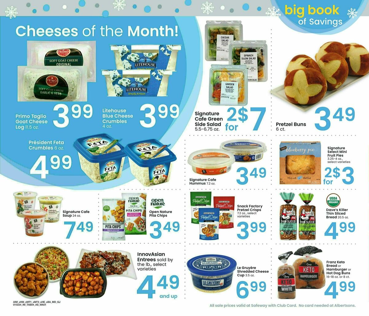 Albertsons Big Book of Savings Weekly Ad from January 2