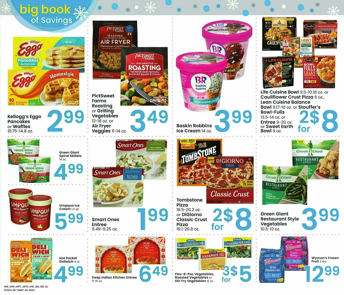 Albertsons Big Book of Savings Weekly Ad from January 2