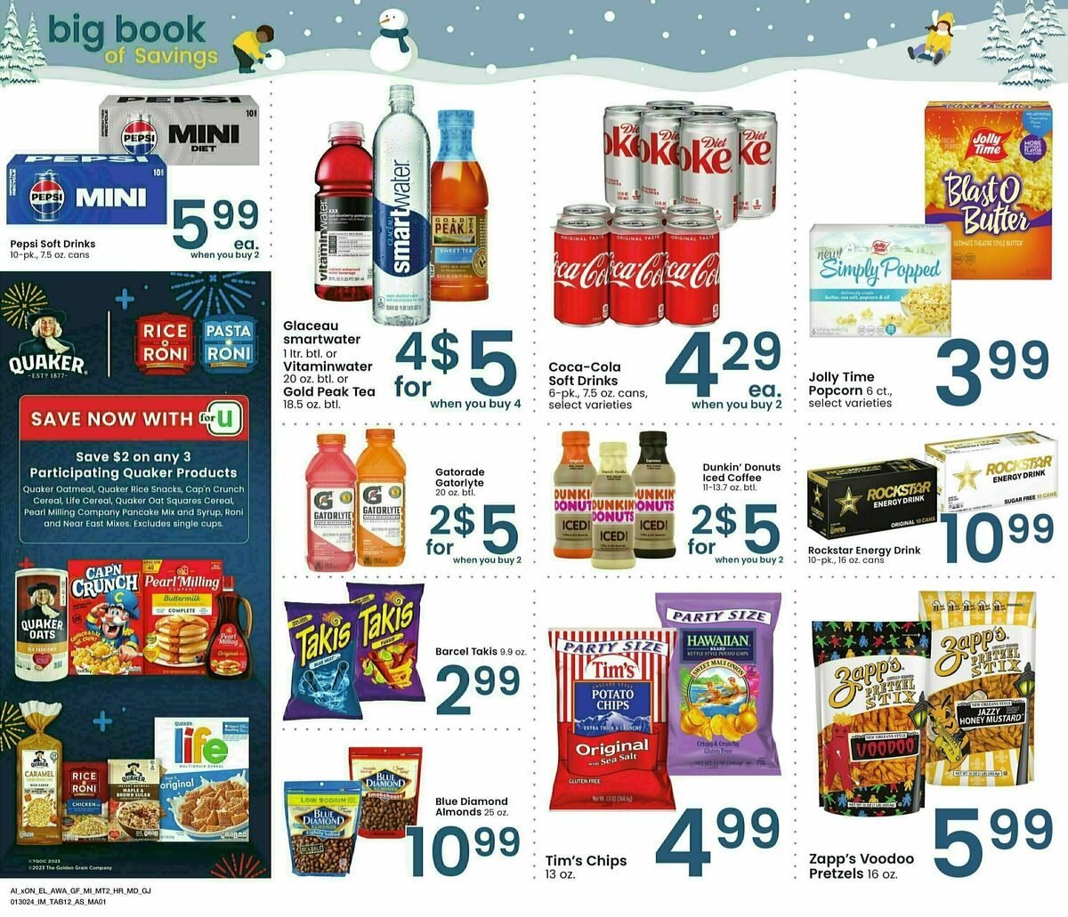 Albertsons Big Book of Savings Weekly Ad from January 30