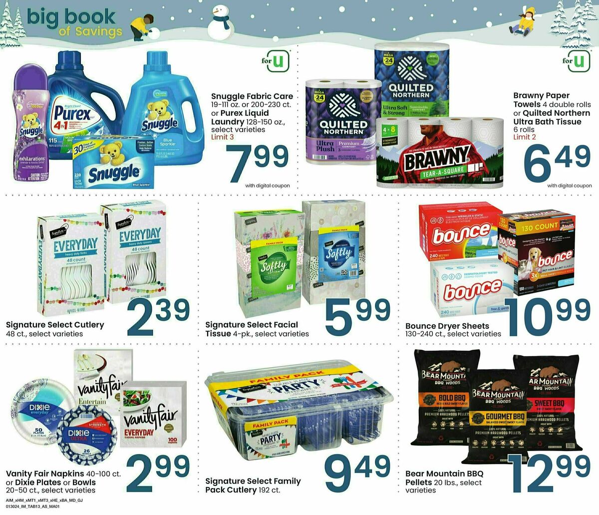 Albertsons Big Book of Savings Weekly Ad from January 30