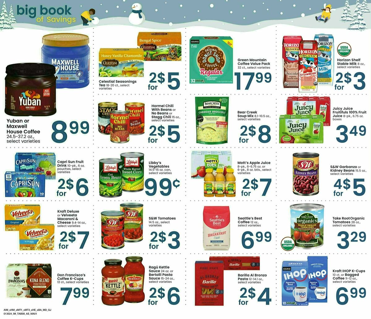 Albertsons Big Book of Savings Weekly Ad from January 30