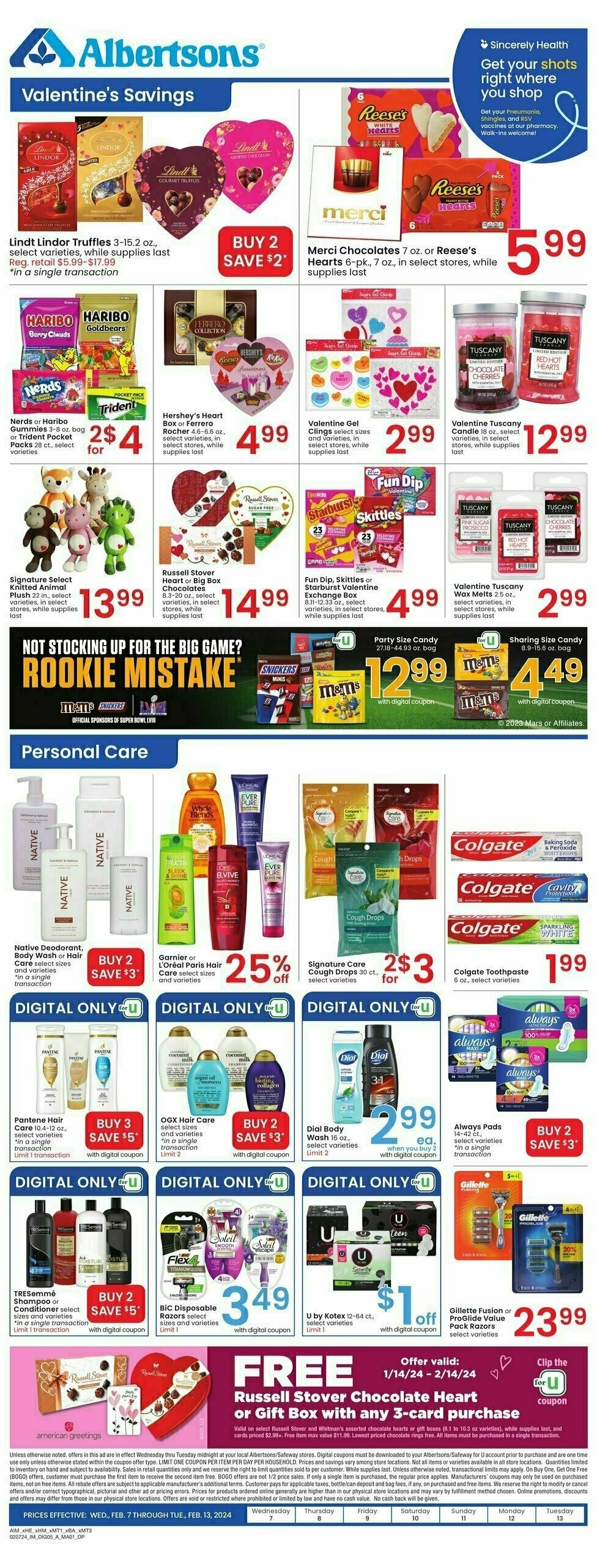 Albertsons Weekly Ad from February 7