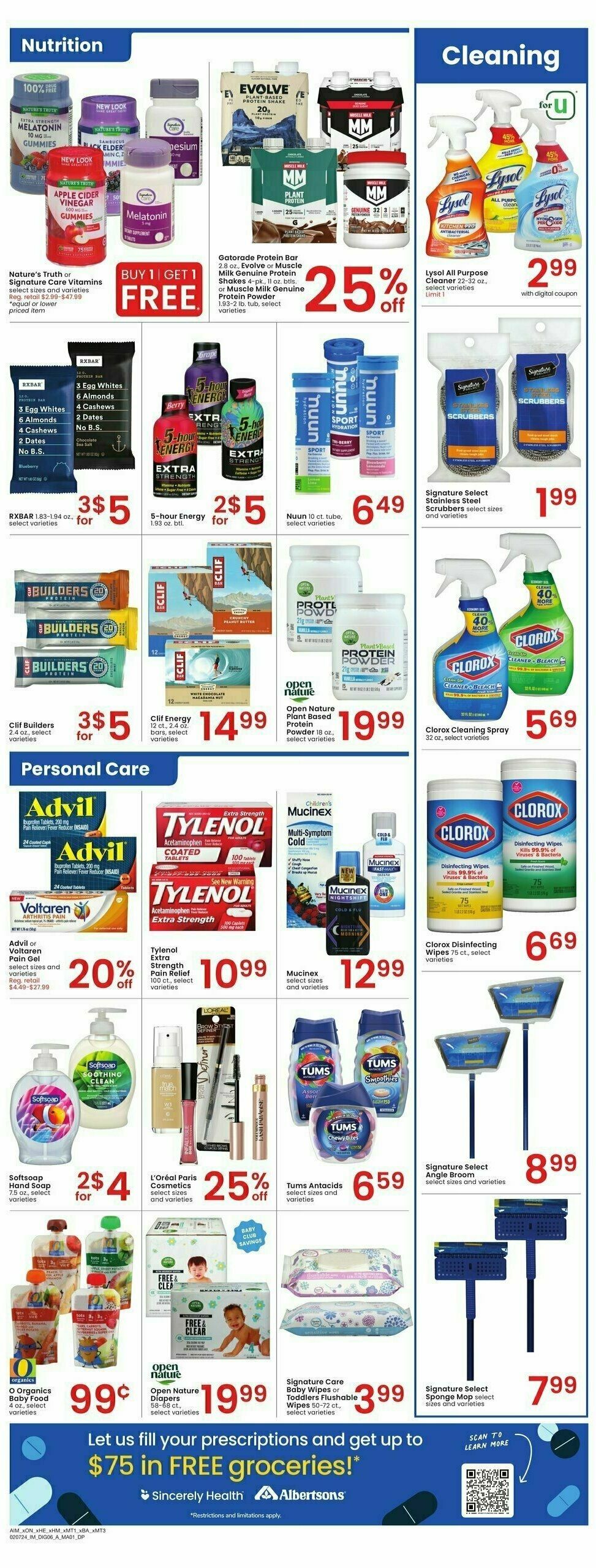 Albertsons Weekly Ad from February 7