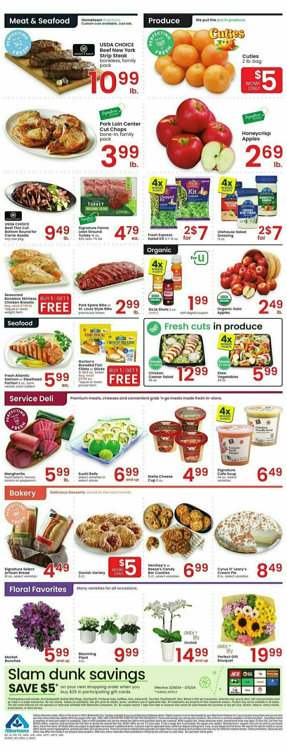 Albertsons Weekly Ad from February 28