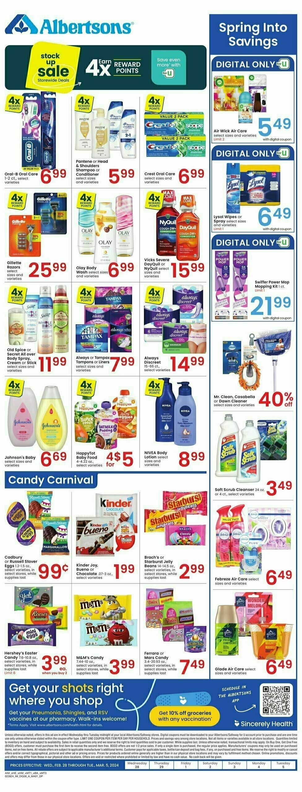 Albertsons Weekly Ad from February 28