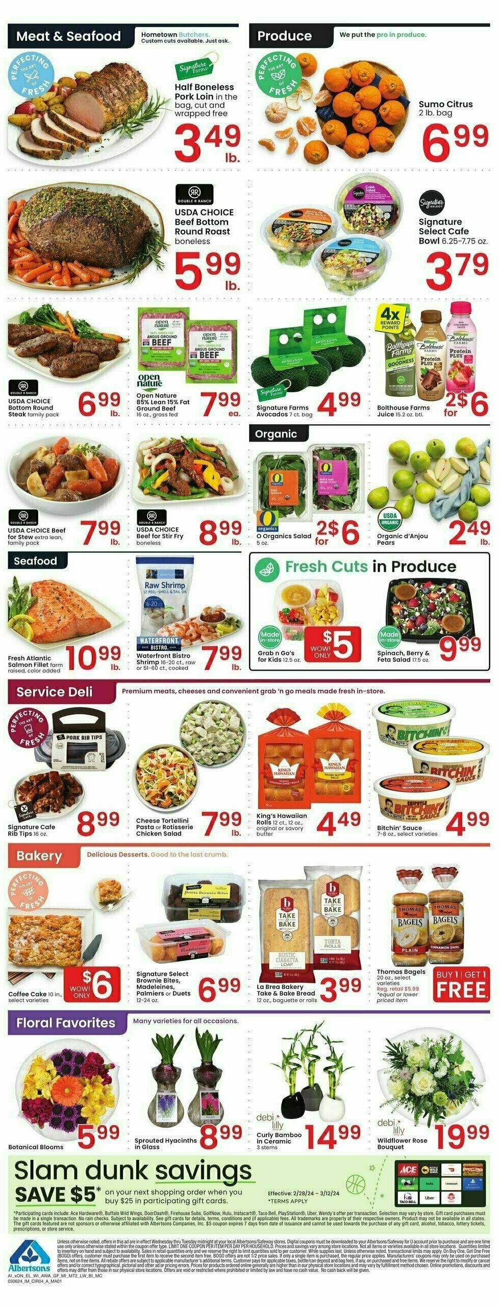 Albertsons Weekly Ad from March 6