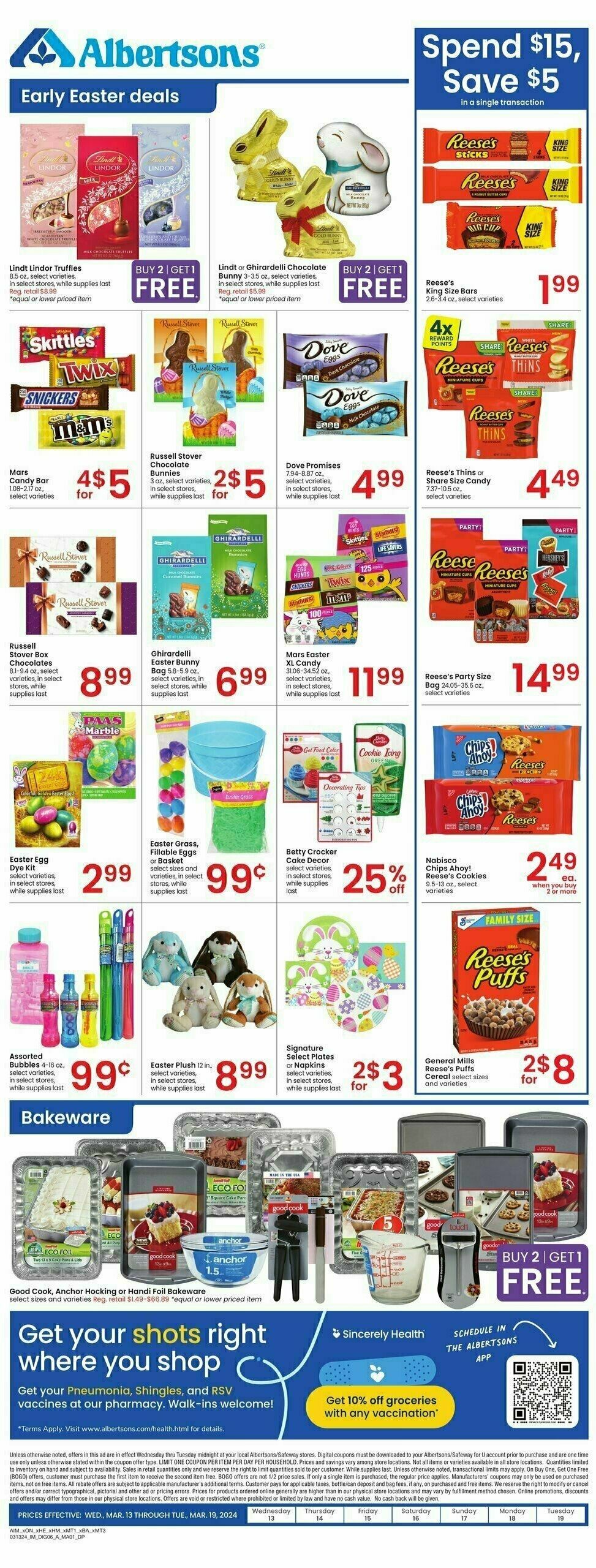 Albertsons Weekly Ad from March 13