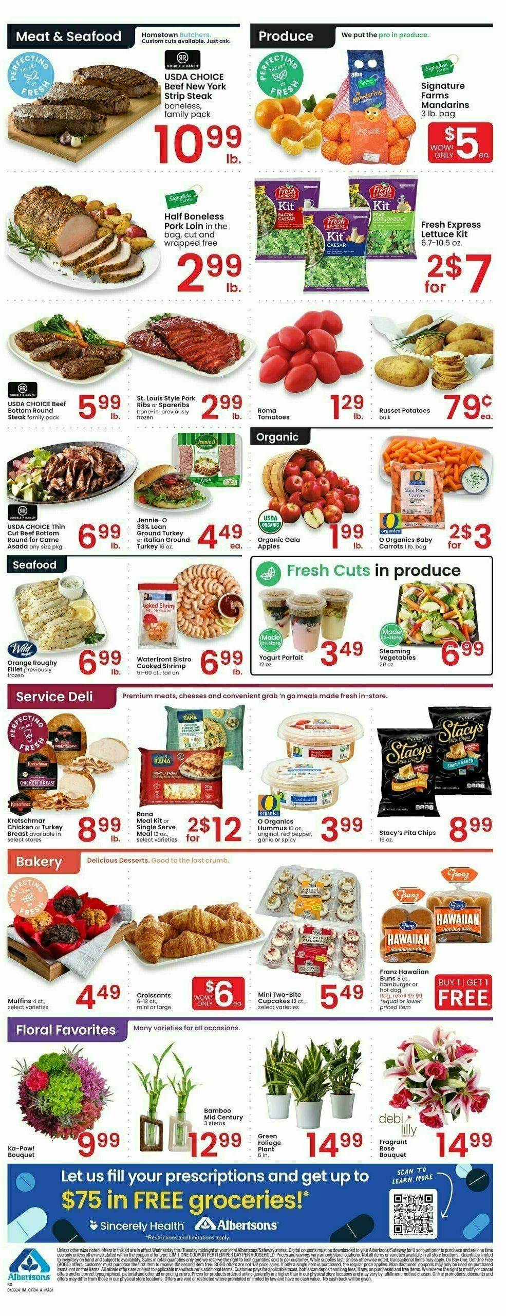 Albertsons Weekly Ad from April 3