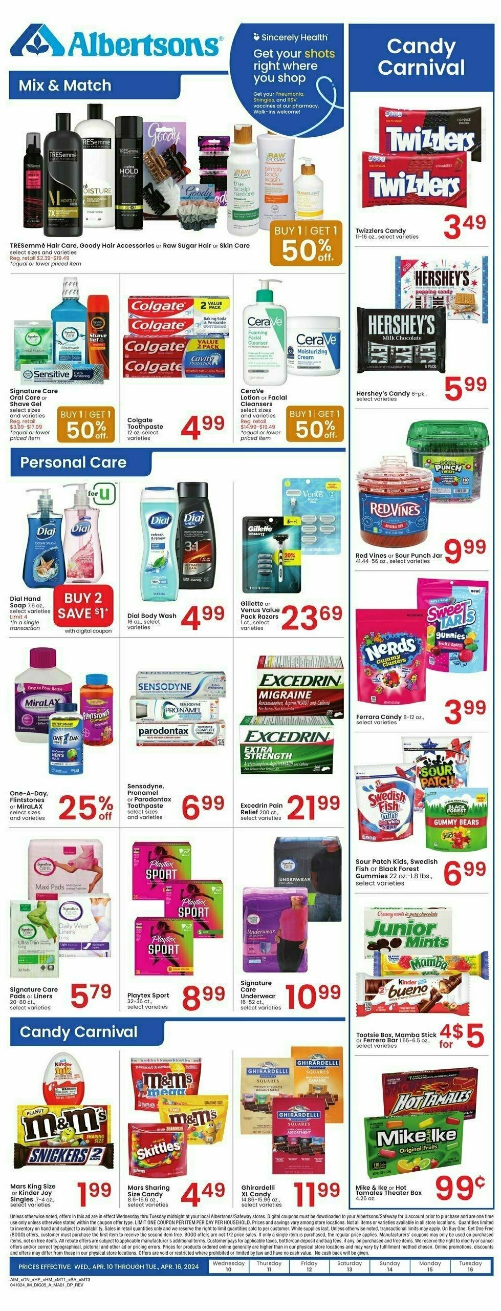 Albertsons Weekly Ad from April 10