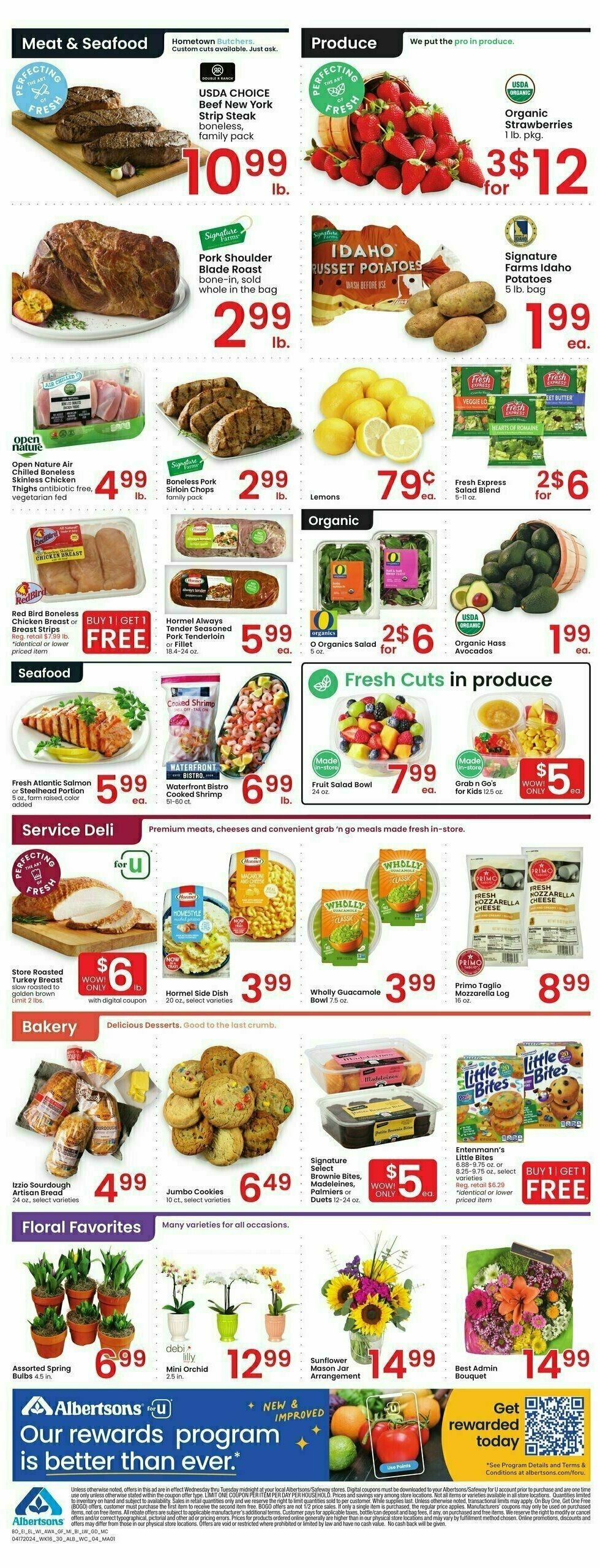 Albertsons Weekly Ad from April 17