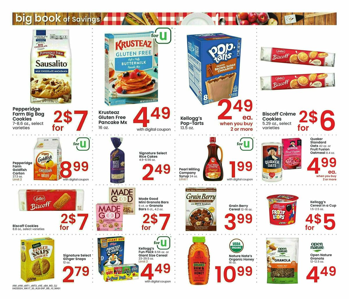 Albertsons Big Book of Savings Weekly Ad from April 23