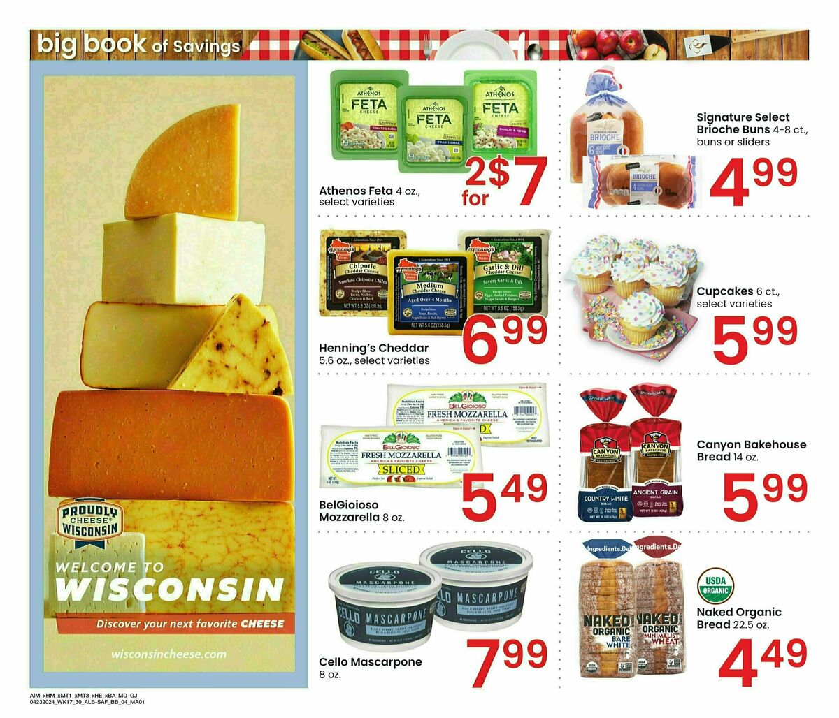 Albertsons Big Book of Savings Weekly Ad from April 23