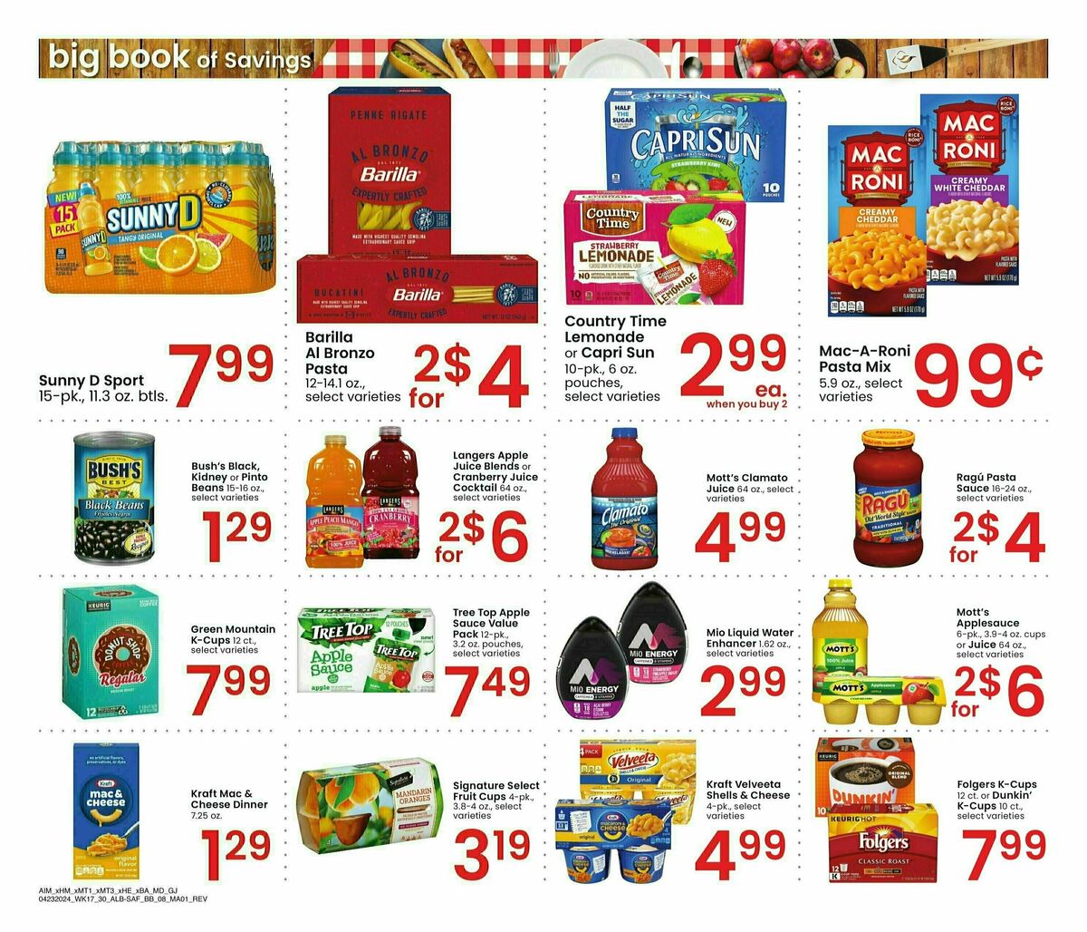 Albertsons Big Book of Savings Weekly Ad from April 23