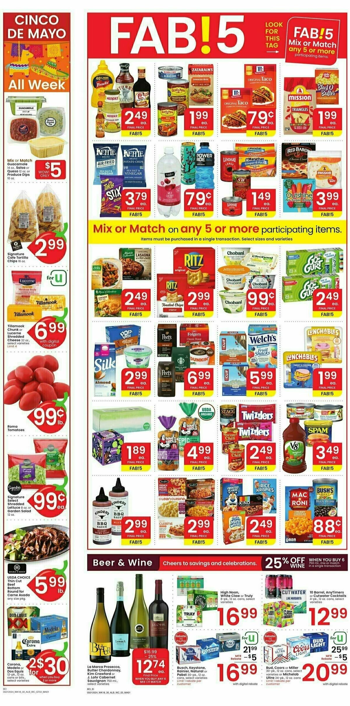 Albertsons Weekly Ad from May 1