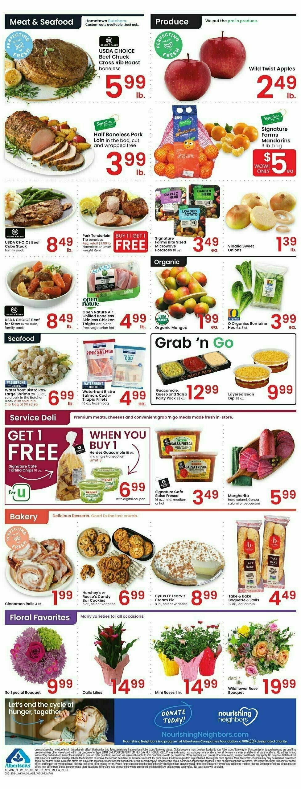 Albertsons Weekly Ad from May 1