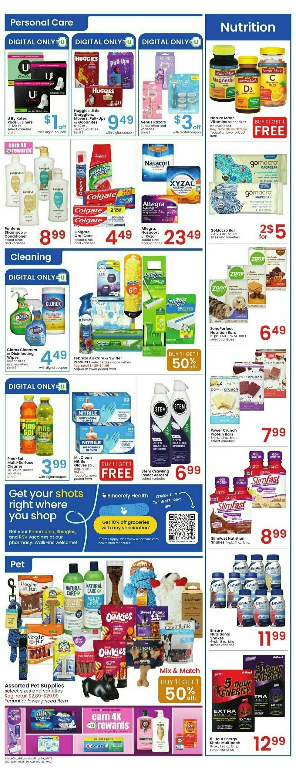 Albertsons Weekly Ad from May 1