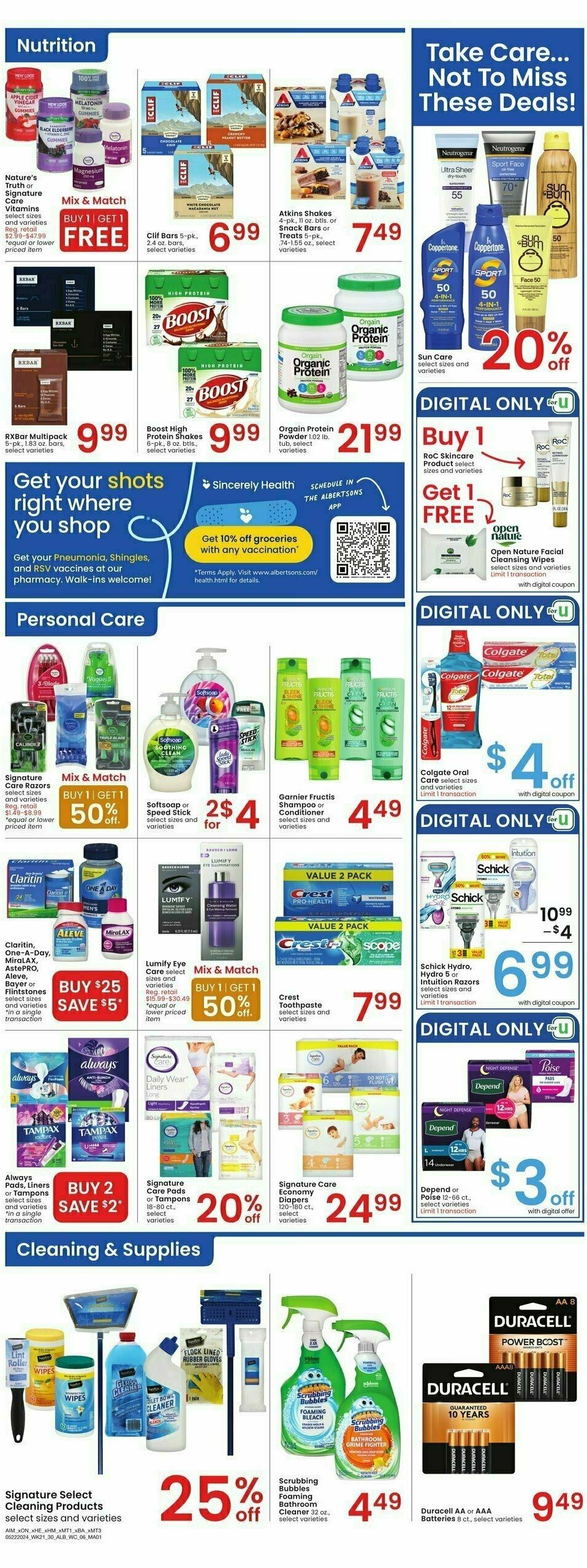 Albertsons Weekly Ad from May 22