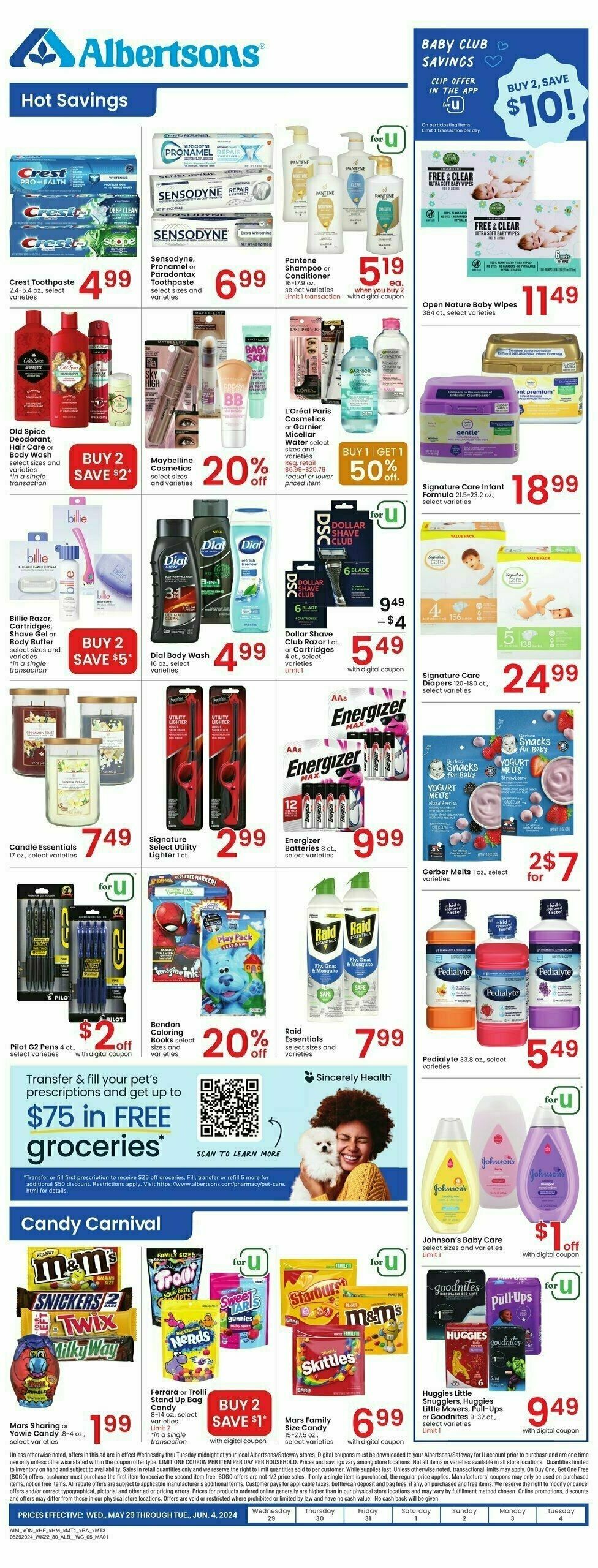 Albertsons Weekly Ad from May 29