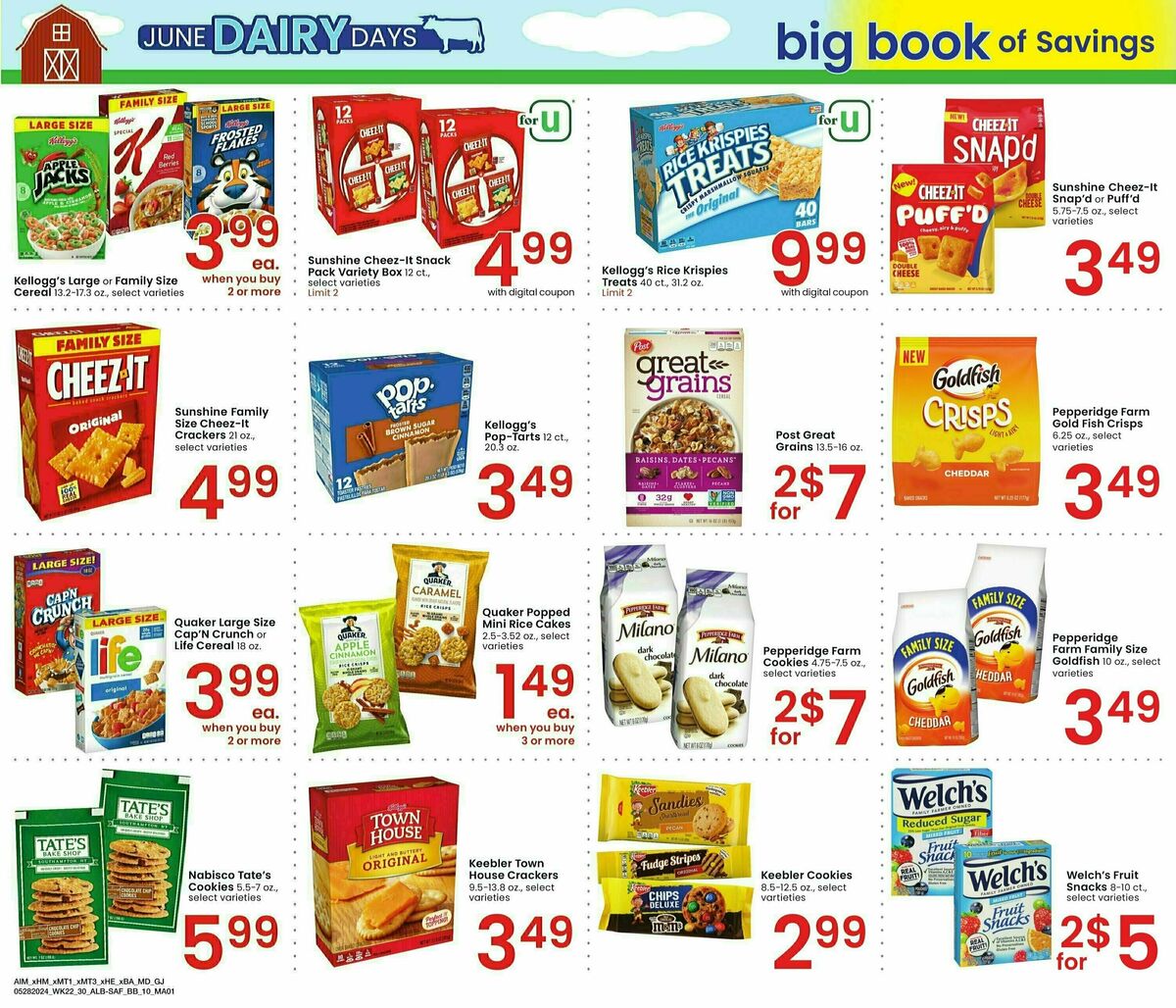 Albertsons Big Book of Savings Weekly Ad from May 29