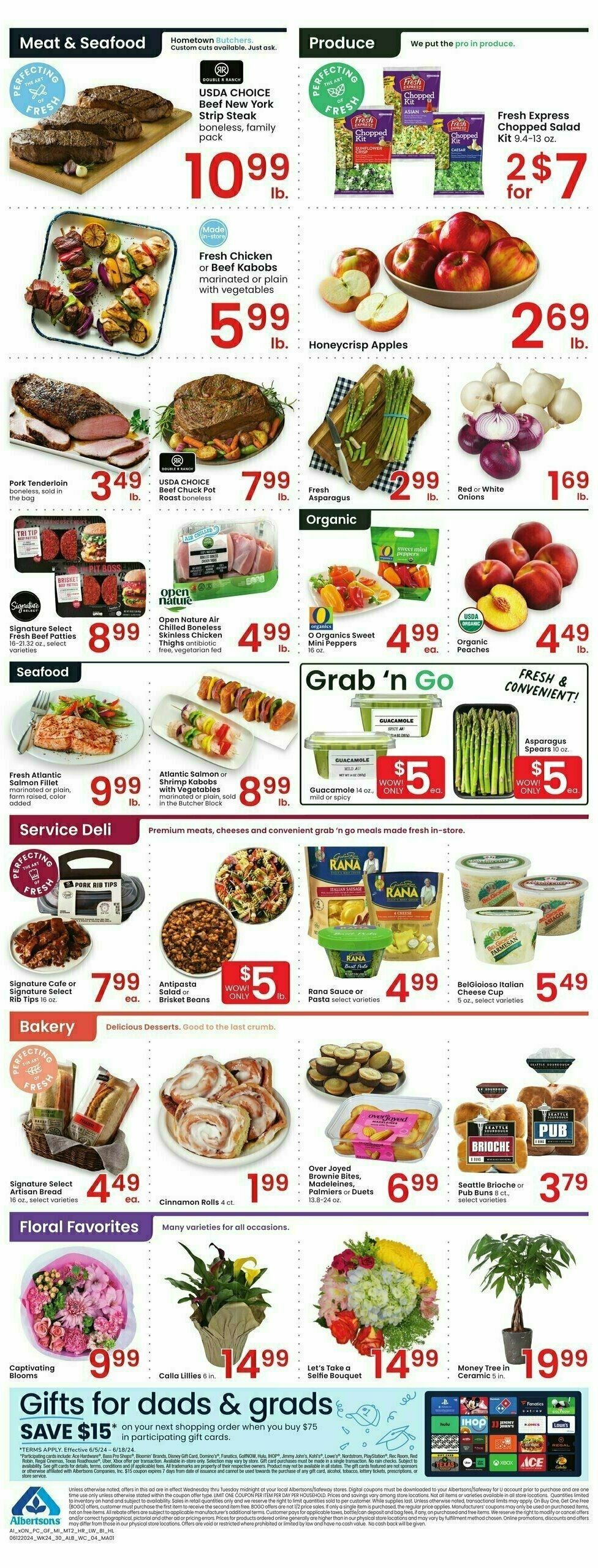 Albertsons Weekly Ad from June 12