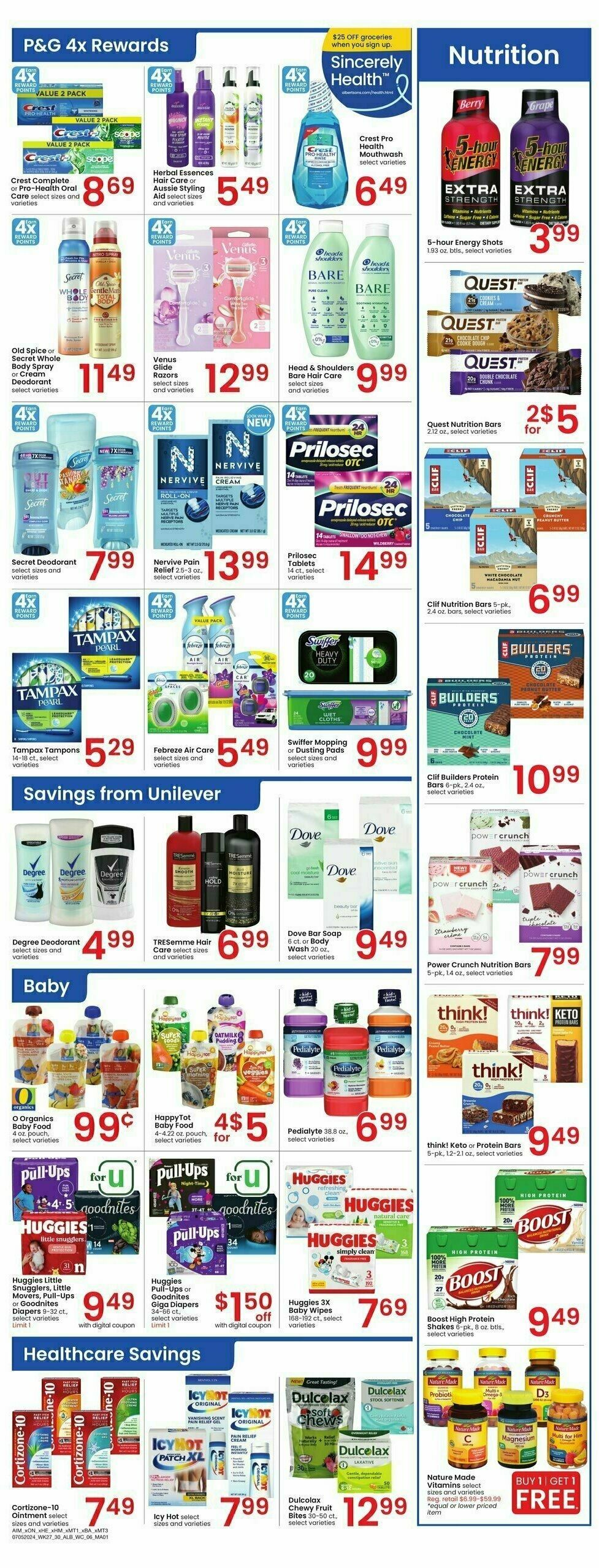 Albertsons Weekly Ad from July 5