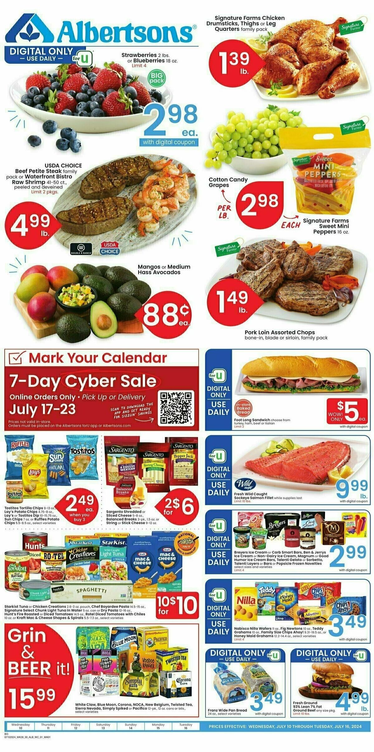 Albertsons Weekly Ad from July 10