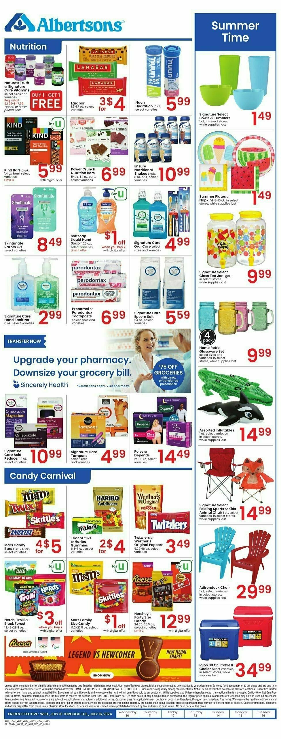 Albertsons Weekly Ad from July 10