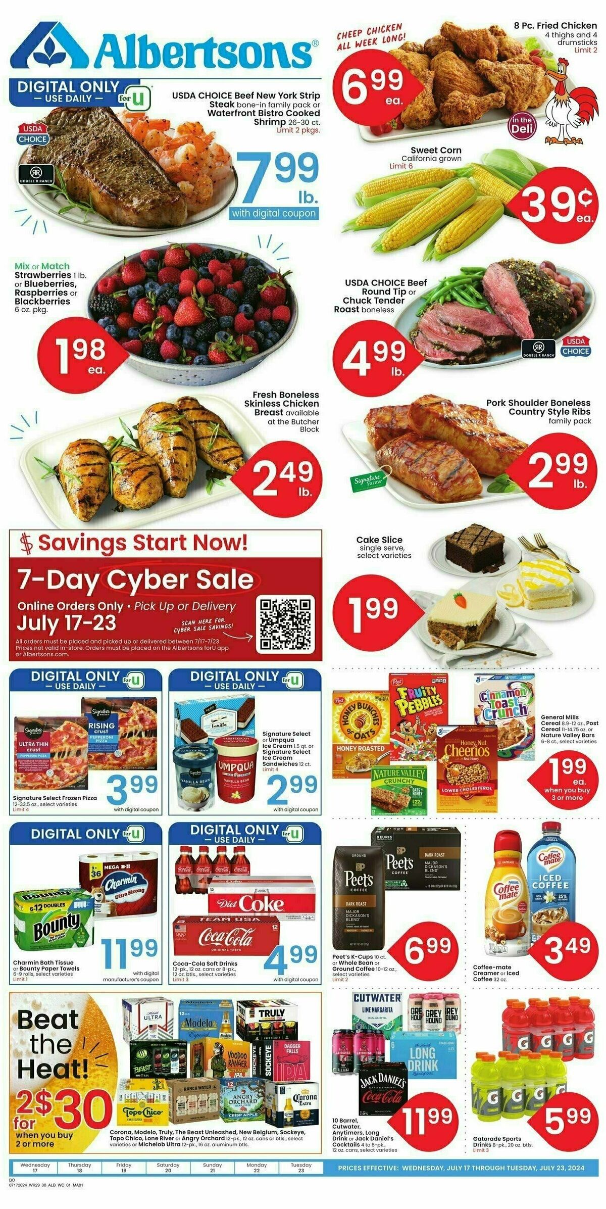 Albertsons Weekly Ad from July 17