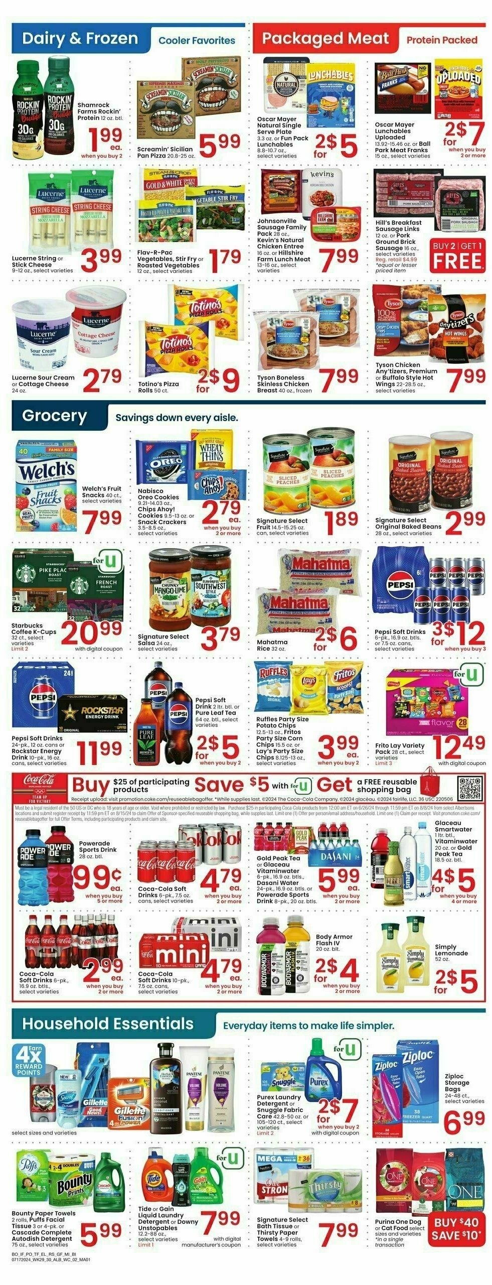 Albertsons Weekly Ad from July 17