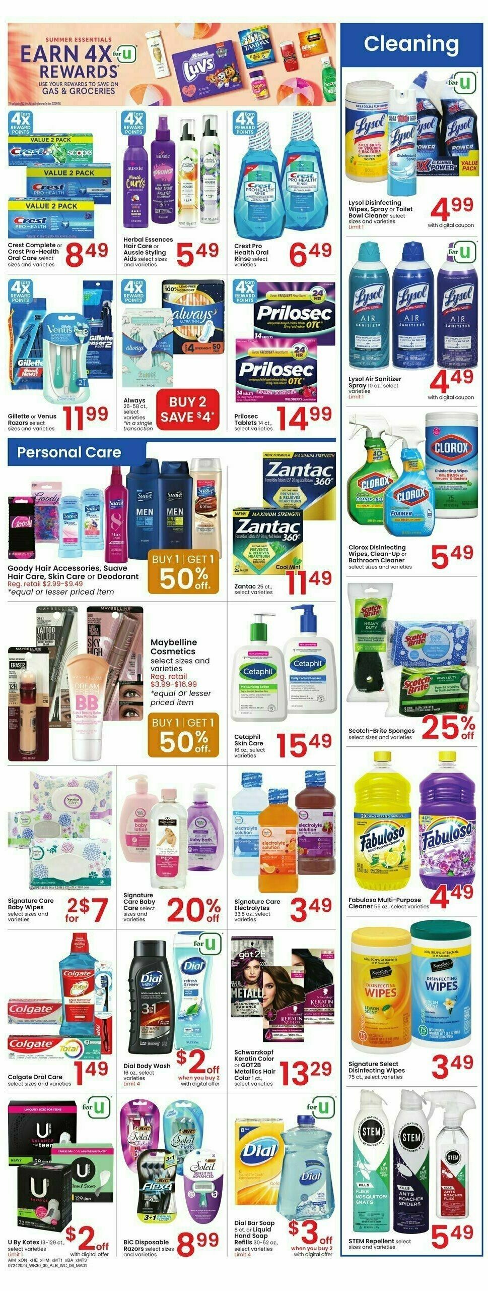 Albertsons Weekly Ad from July 24