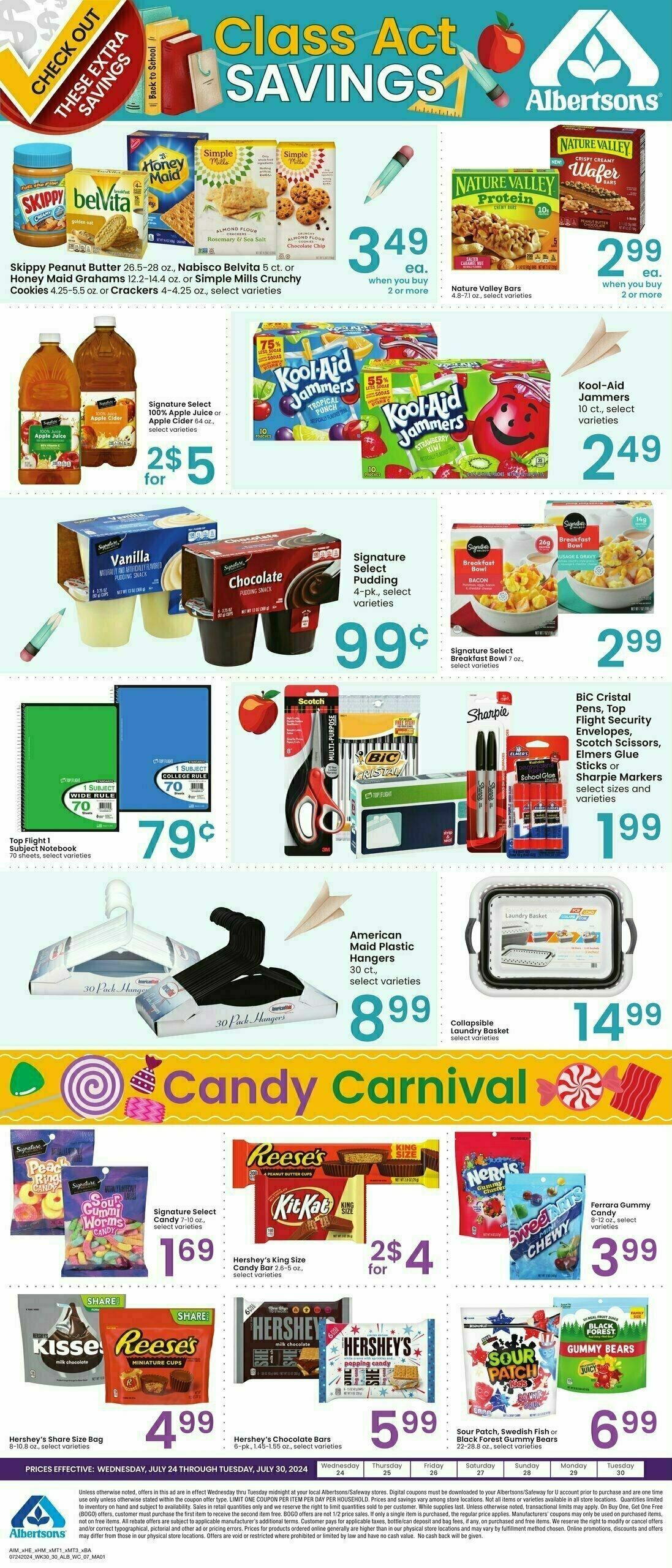 Albertsons Weekly Ad from July 24