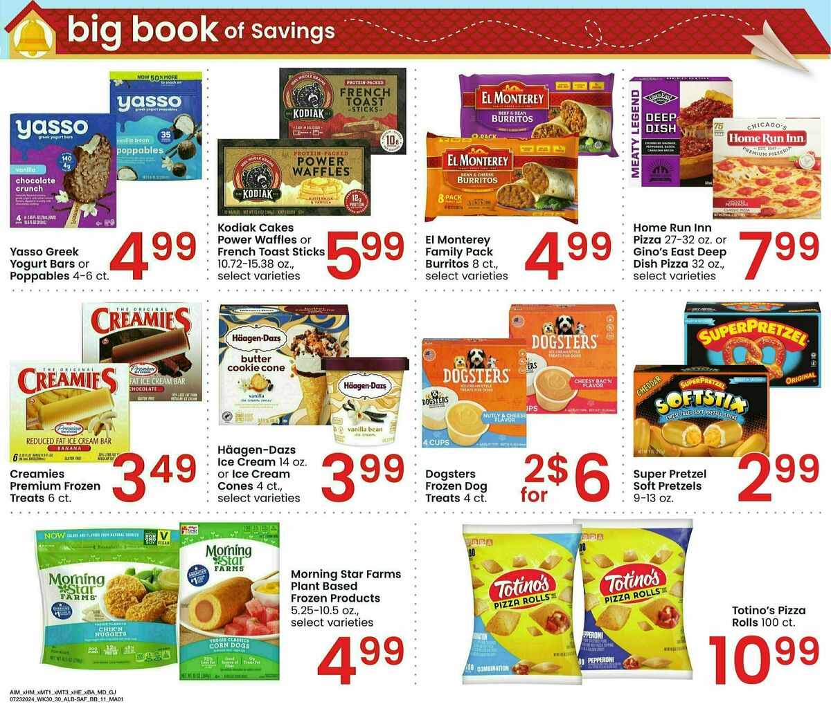 Albertsons Big Book of Savings Weekly Ad from July 23