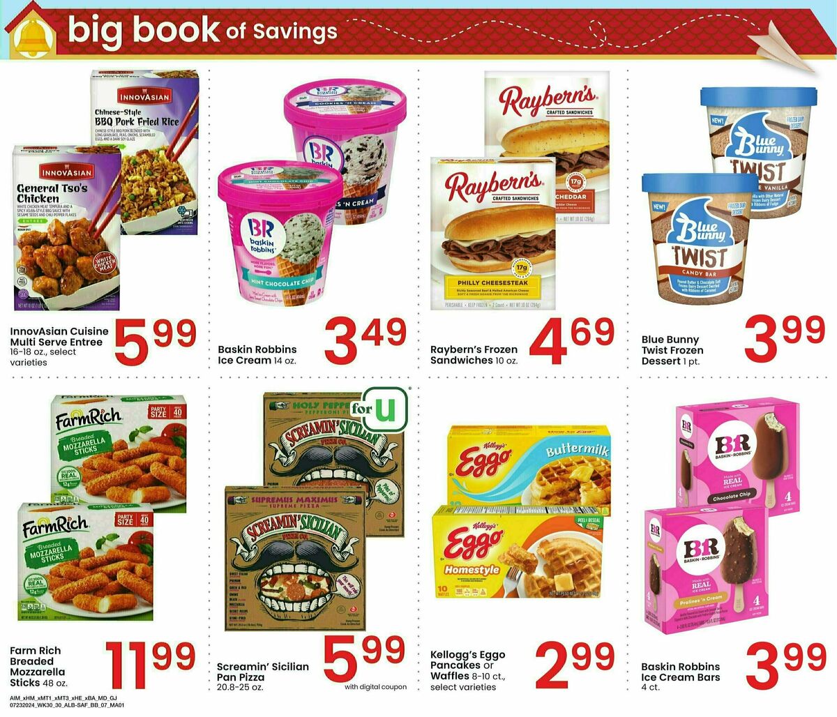 Albertsons Big Book of Savings Weekly Ad from July 23