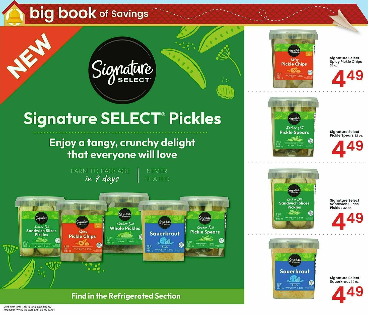 Albertsons Big Book of Savings Weekly Ad from July 23