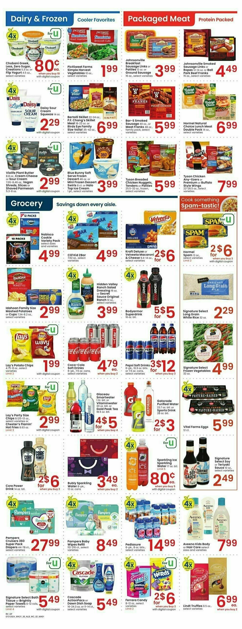 Albertsons Weekly Ad from July 31