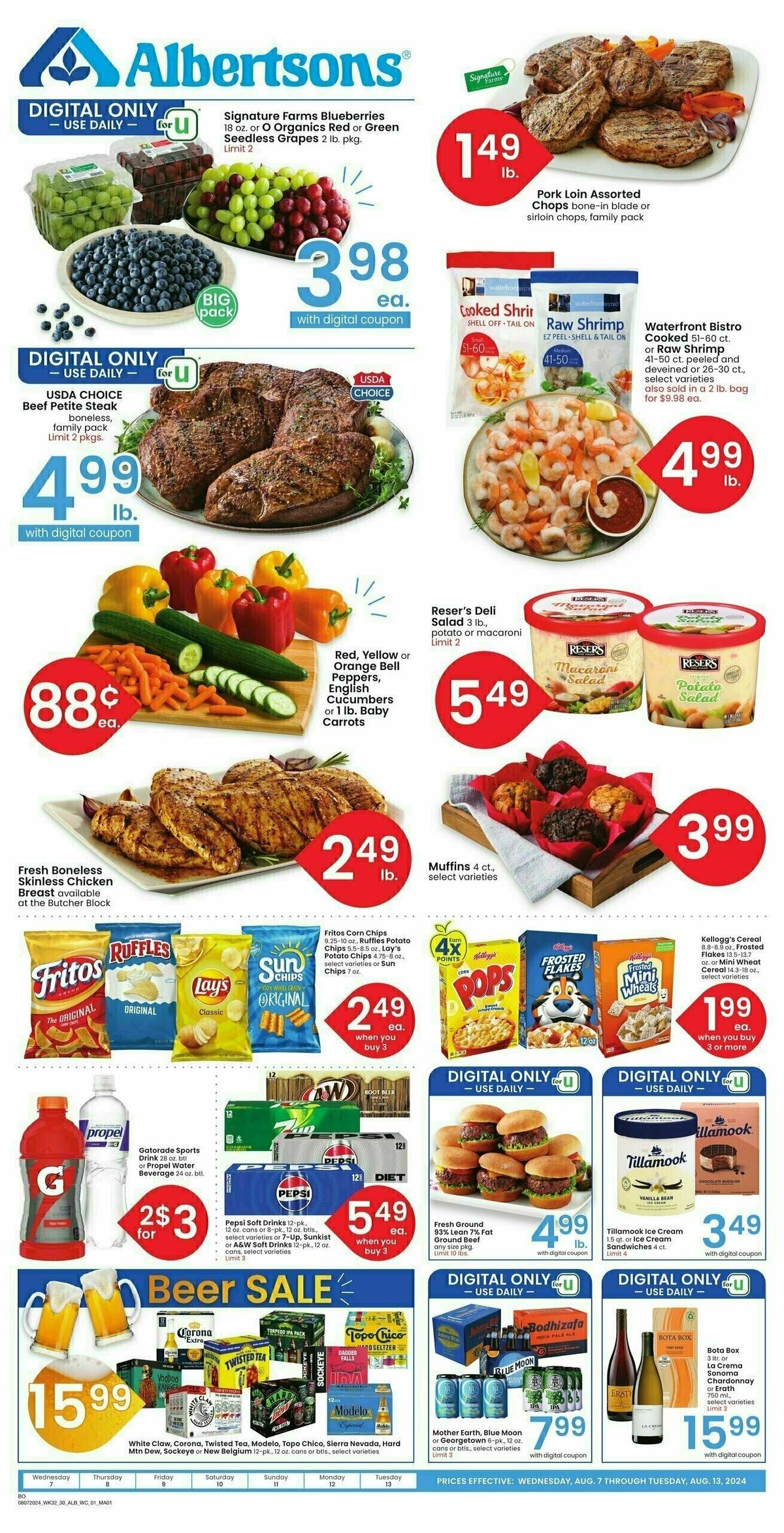 Albertsons Weekly Ad from August 7