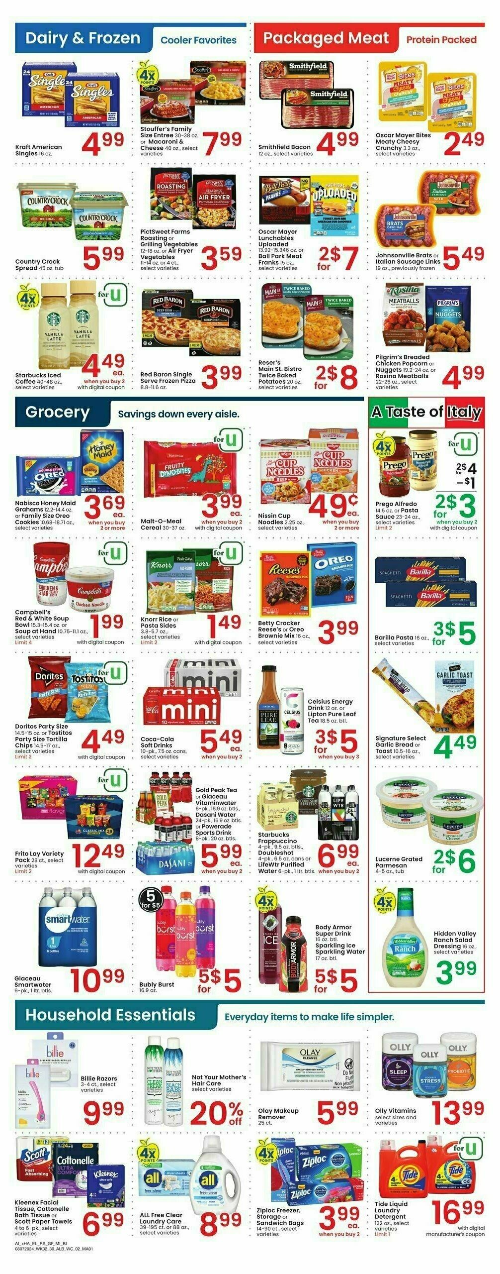 Albertsons Weekly Ad from August 7